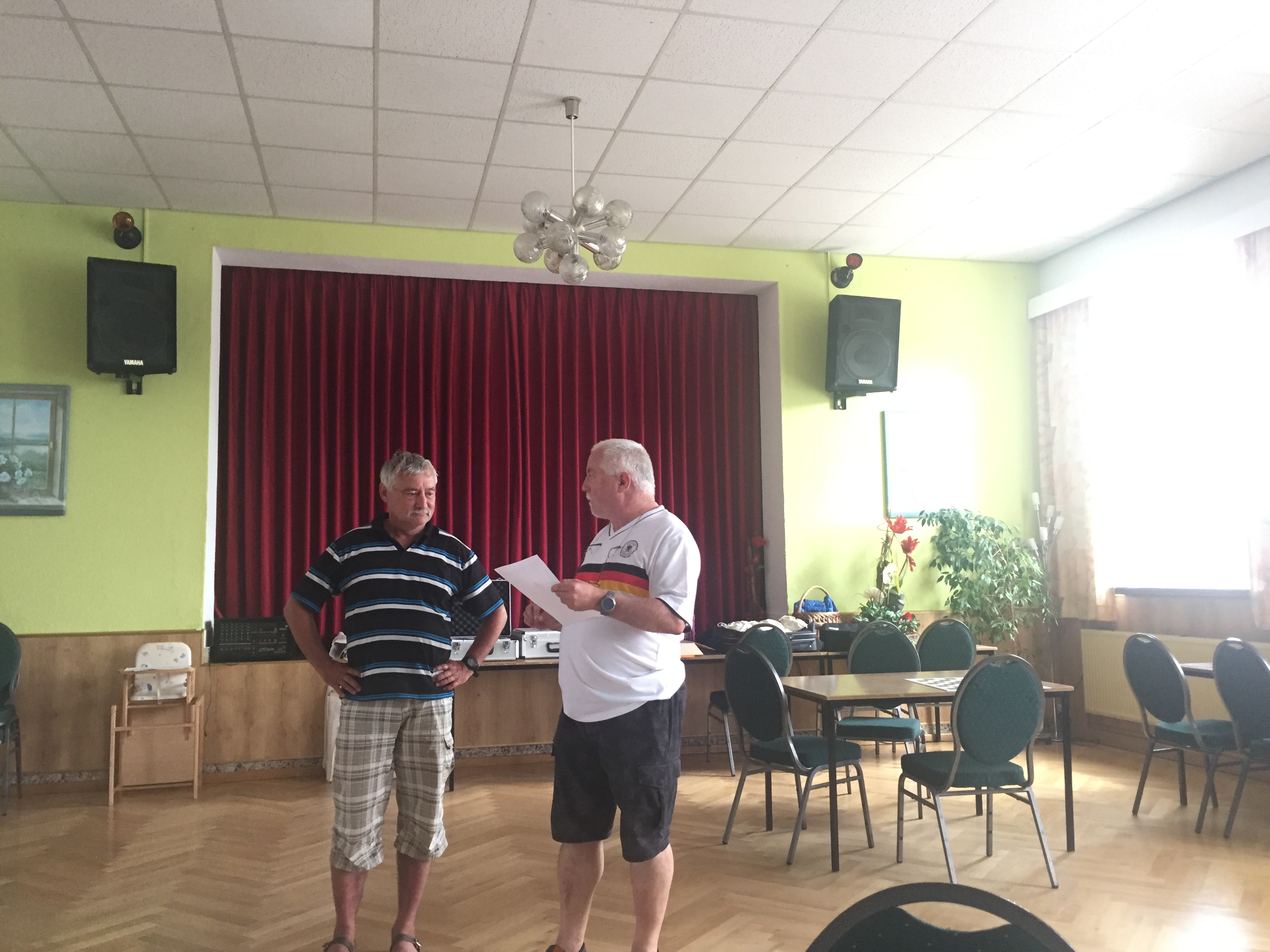 Frank Mißbach bei der Siegerehrung