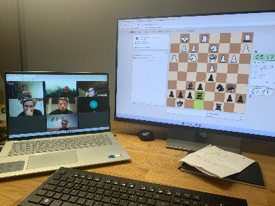 Virtuelle Weihnachtsfeier